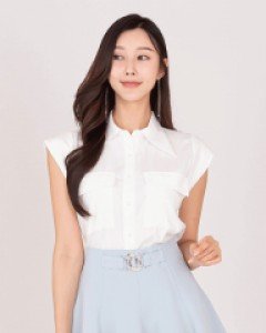 *포켓나시 블라우스*