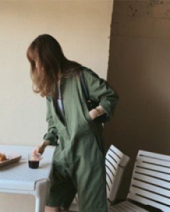 Jungle half jump suit