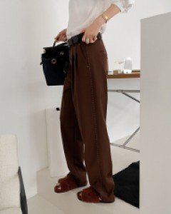 Haze stitch slacks