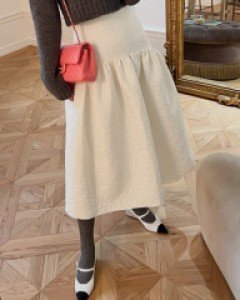 Richelle shirring skirt