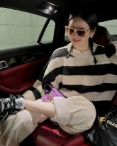 Lolli stripe kint