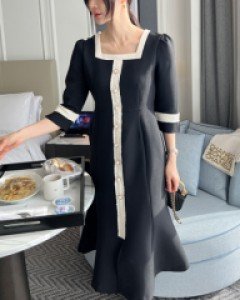 Doubling mermaid dress