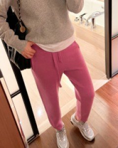 Cash jogger knit pants