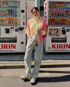 Ton washing denim pants