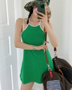 Bon golgi & terry dress