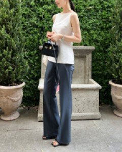 Luke slim&basic pants