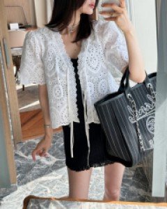Jasu open blouse