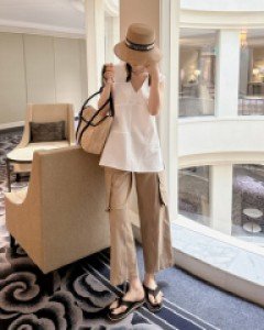 On zipper cargo pants