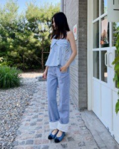 DTG roll-up denim
