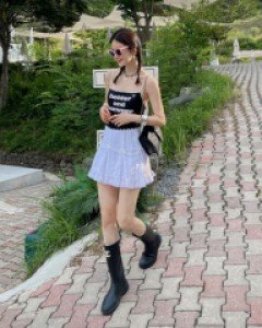Candle lace skirt