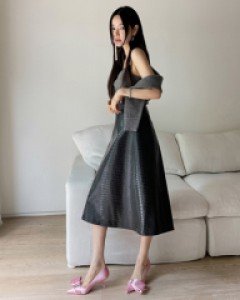 Sister leather skirt