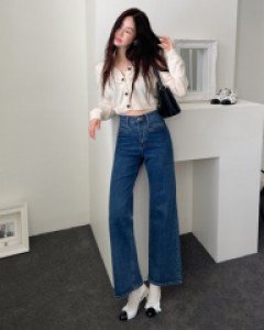 Soled pocket denim