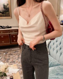 Hush drape sleeveless