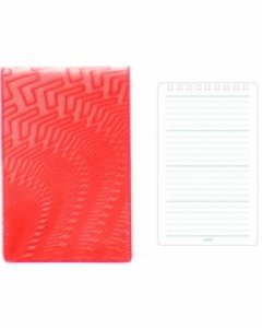 다이아몬드 메모 Cover SET Emboss 레드