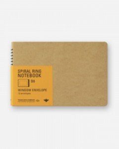 스파이럴 링 노트 Window Envelop - B6