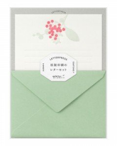 활판 인쇄 레터세트 - Press Bouquet Red