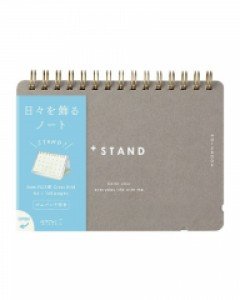 Notebook A6 +Stand Cross Dot Gridded