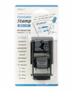 Paintable Stamp - 요일과 날씨