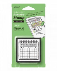 Paintable Stamp v.2 Daily Life - Calendar