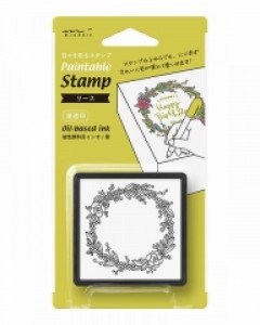 Paintable Stamp v.2 Daily Life - Wreath
