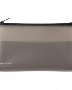 Clear Soft Pouch - Black