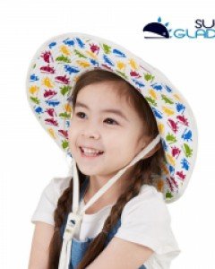 [썬글레이드]UV 와이어 캠핑햇 아동썬햇 썬캡 버킷햇 휘슬스타퍼 - 아이보리