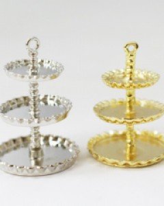 (T열) 3단케이크받침