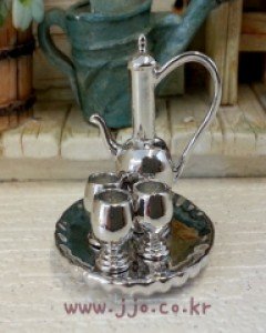 (E열)찻잔세트 - 실버