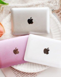 사과노트북손거울