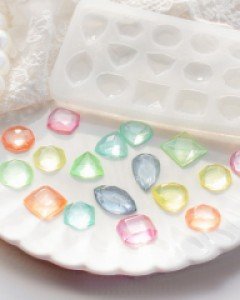 반짝보석몰드 (M-232)/레진아트실리콘몰드