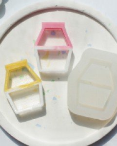 워터실리콘몰드(No.14)-달콤우유 (A-32)/레진아트실리콘몰드