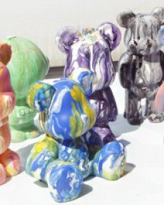 입체곰돌이몰드7종/레진아트실리콘몰드