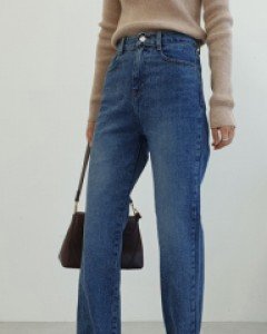 [당일발송] [강추]  롱다리 난스판 옆트임 데님청바지(흑청/진청)