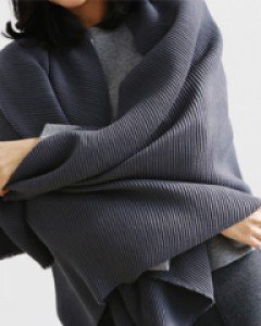베니아 머플러_3color플리츠로 세련되게 포인트자극없는 포근한 감촉~기분좋은 착용감!