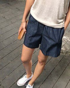 데님포켓반바지