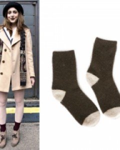 배색앙고라양말_5color보송보송 배색이 귀여운 앙고라 양말!!도톰하고 따뜻해요~