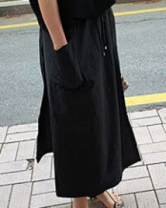 몰리나 랩스타일치마바지