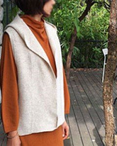 니트후드조끼가볍고 부드러운 니트소재~실용적인 레어아이템!!추천!!