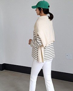 면부츠컷허리뒷부분 밴드라 편해요^^핏도 예쁘고 착용감 좋아요!!