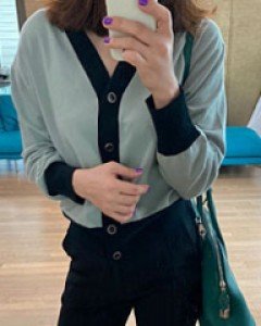 민트초코가디건오피스룩으로 정말 좋습니다보드랍고 착용감 굿!!