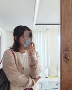 그라데이션 크롭가디건가볍고 포근하고 부들부들^^너무너무 예뻐요~추천!!