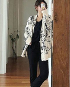 롱미카엘가디건