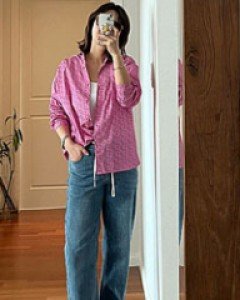 소프트롤업청바지