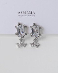 웨딩티아라 버튼귀찌