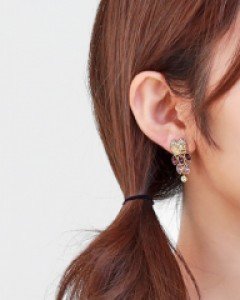 그라데이션아울버튼귀찌