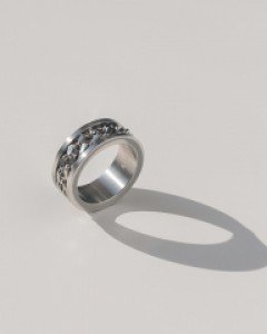 시크블랙체인 반지