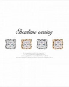 쇼타임 귀걸이 (실버침) (루한)