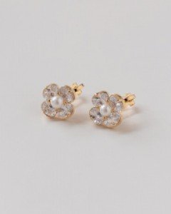 워터플라워 버튼귀찌