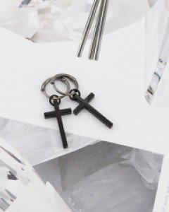 블랭크 원터치 귀걸이 (GOT7 갓세븐 뱀뱀)