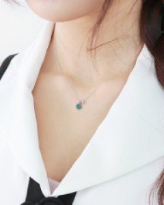 [925silver] 오프닝썬 실버 목걸이